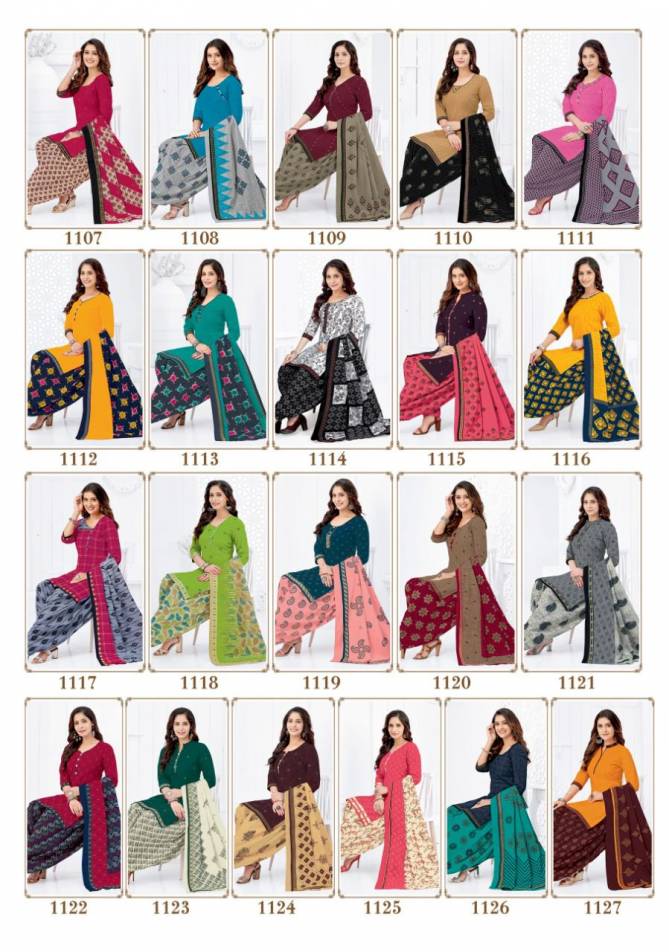 Baalar Colourful 11 Latest Regular Wear Cotton Printed Dress Material Collection